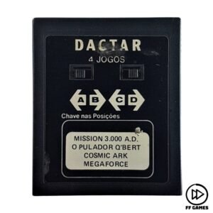 Jogo Atari Dactar - 4 em 1 (Mission Qbert Cosmik Megaforce)