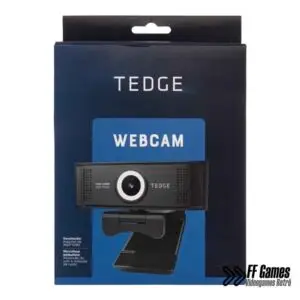 Webcam Gamer Full Hd 1080p Tripé Foco Auto Tedge - Imagem 3