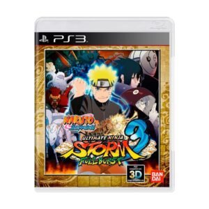 Jogo PS3 - Naruto Shippuden Ultimate Ninja Storm 3 FullBurst