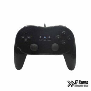 Controle Wii Classic Pro Preto