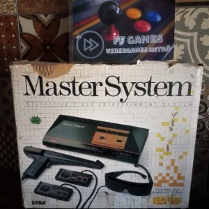 Console Master System 1 Completo na caixa + California Games