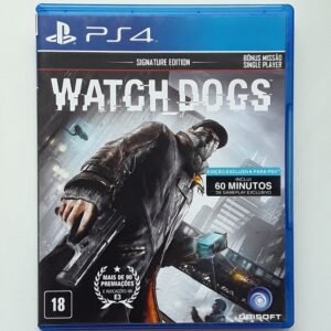 Jogo PS4 - Watch Dogs Signature Edition (Mídia Física)